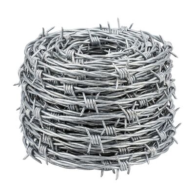 Rolă de sârmă ghimpată zincată de 100 m